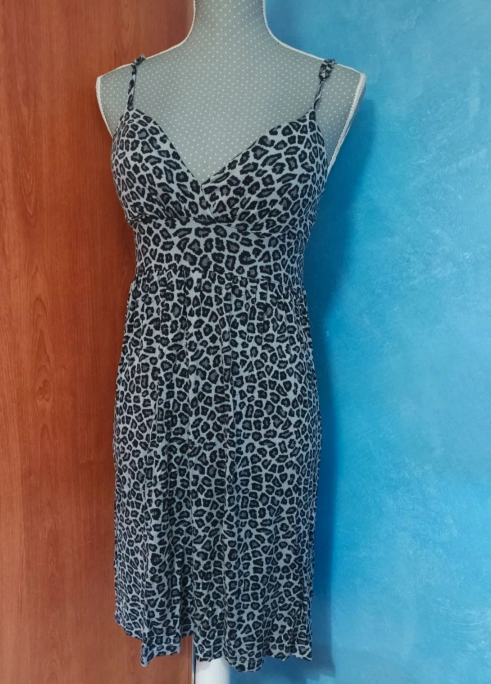 Vestido animal print 